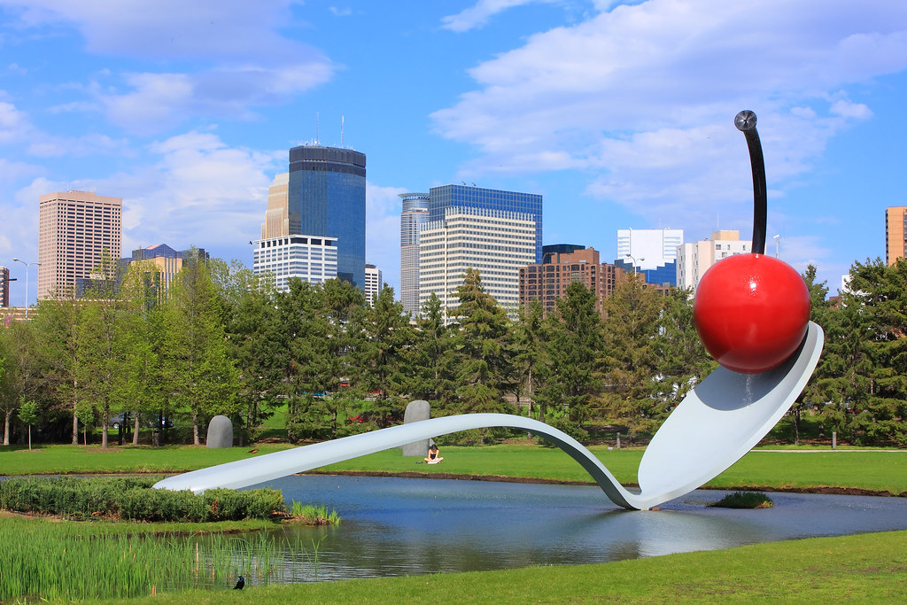 Cherry on the spoon, Minneapolis Scuprture Garden