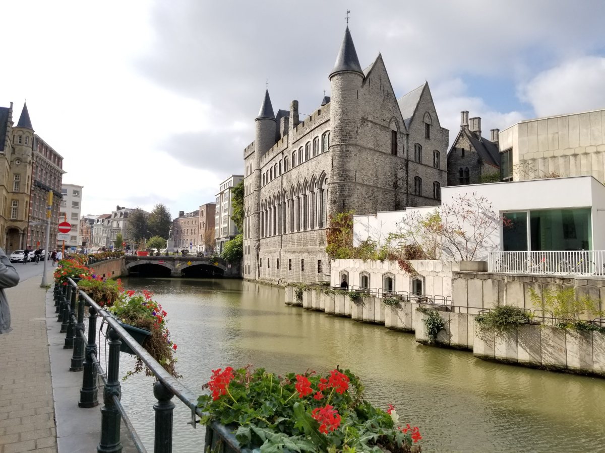 Architectural Delight: Castle of Gerald the Devil, Ghent,&nbsp;Belgium.